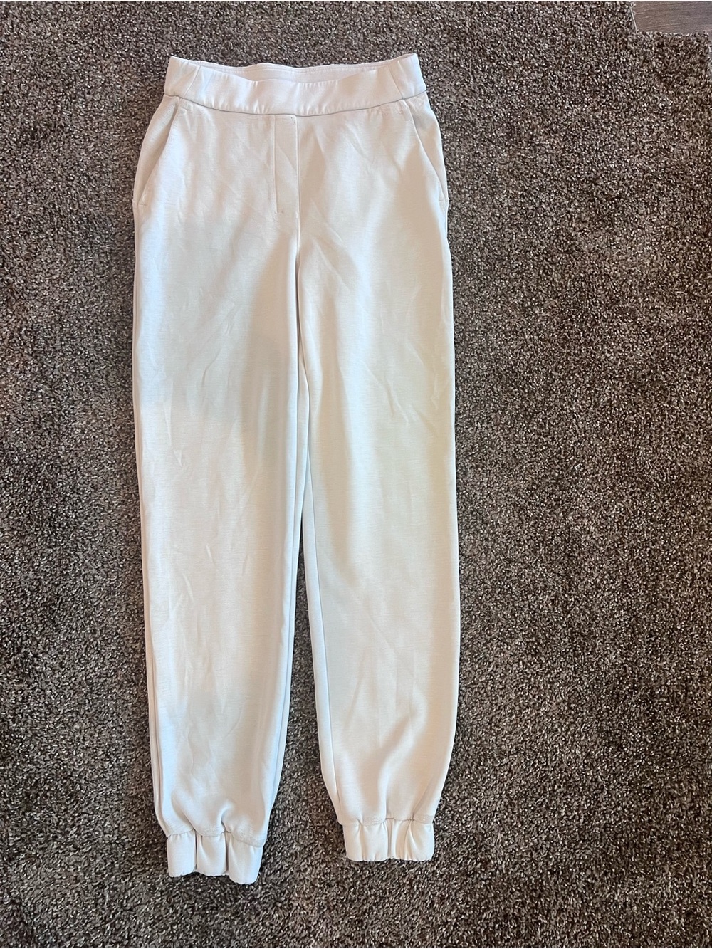 lululemon athletica White Jogger Sweatpants